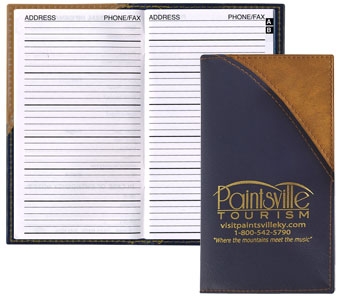 2 Tone Vinyl Designer Series Barcelona Planner - Address Book 1