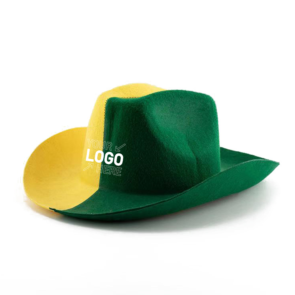 Qatar World Cup National Flag Football Fans Customized Cowboy Hat 1