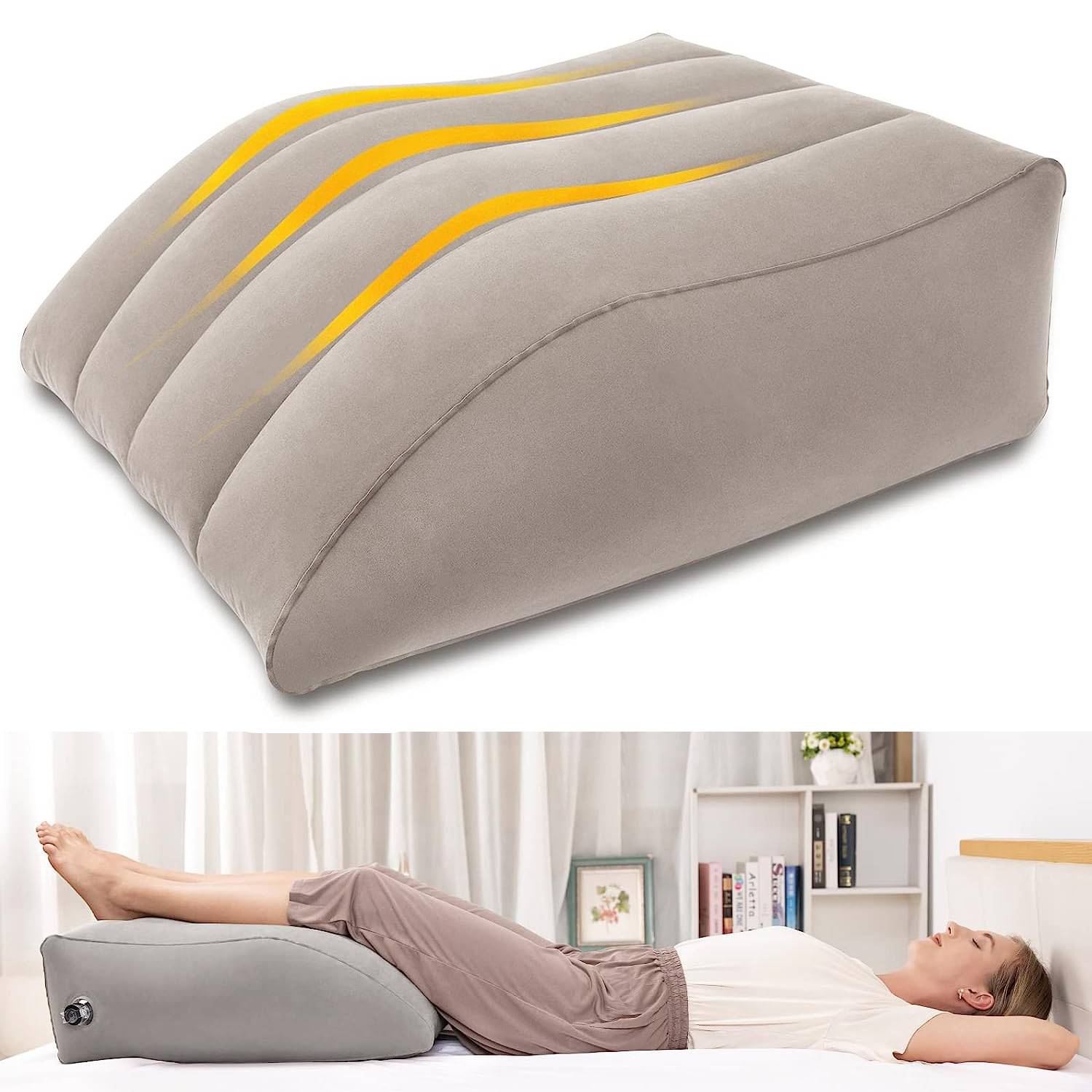 Inflatable Footrest For Relaxation And Fatigue Relief 3