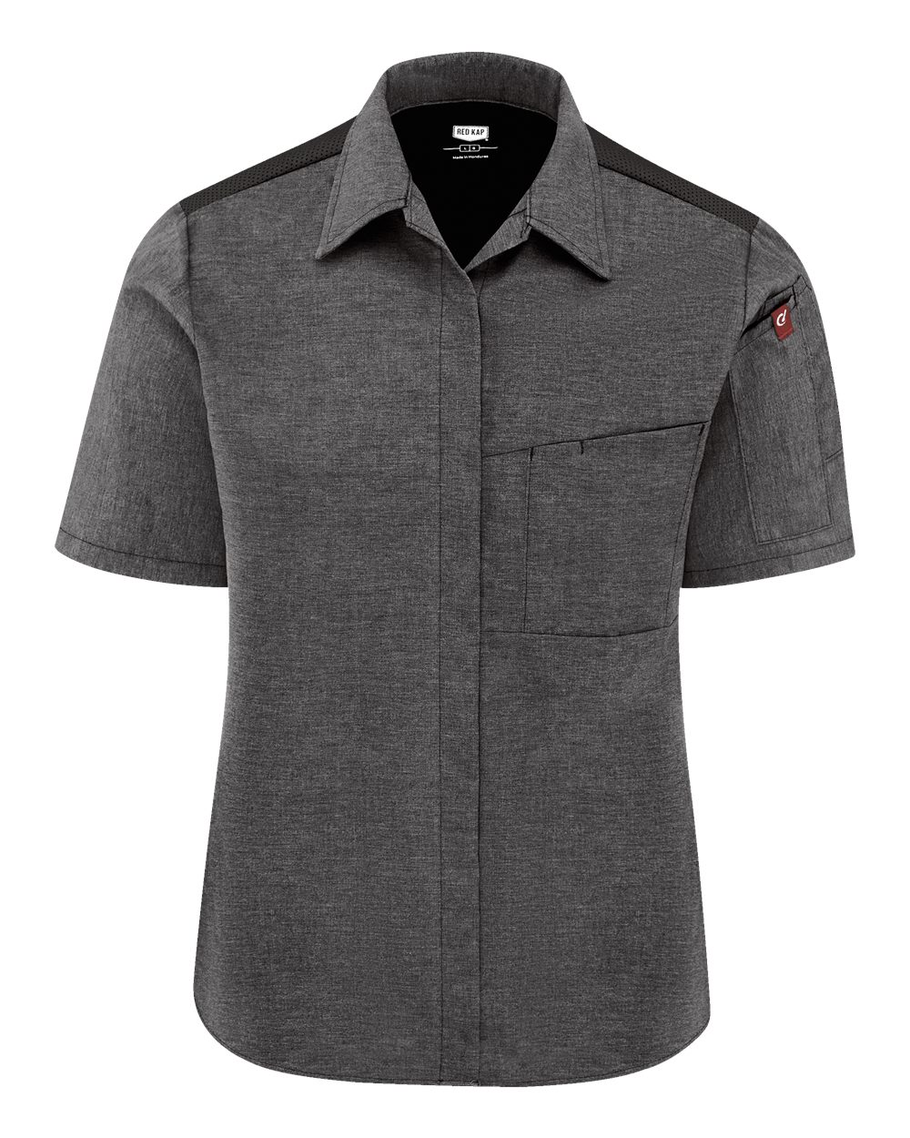 Women's Poplin Airflow Cook Shirt with OilBlok - 501W 9