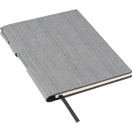 FSC® Mix 6" x 8.5" Bari Notebook with Pen 42