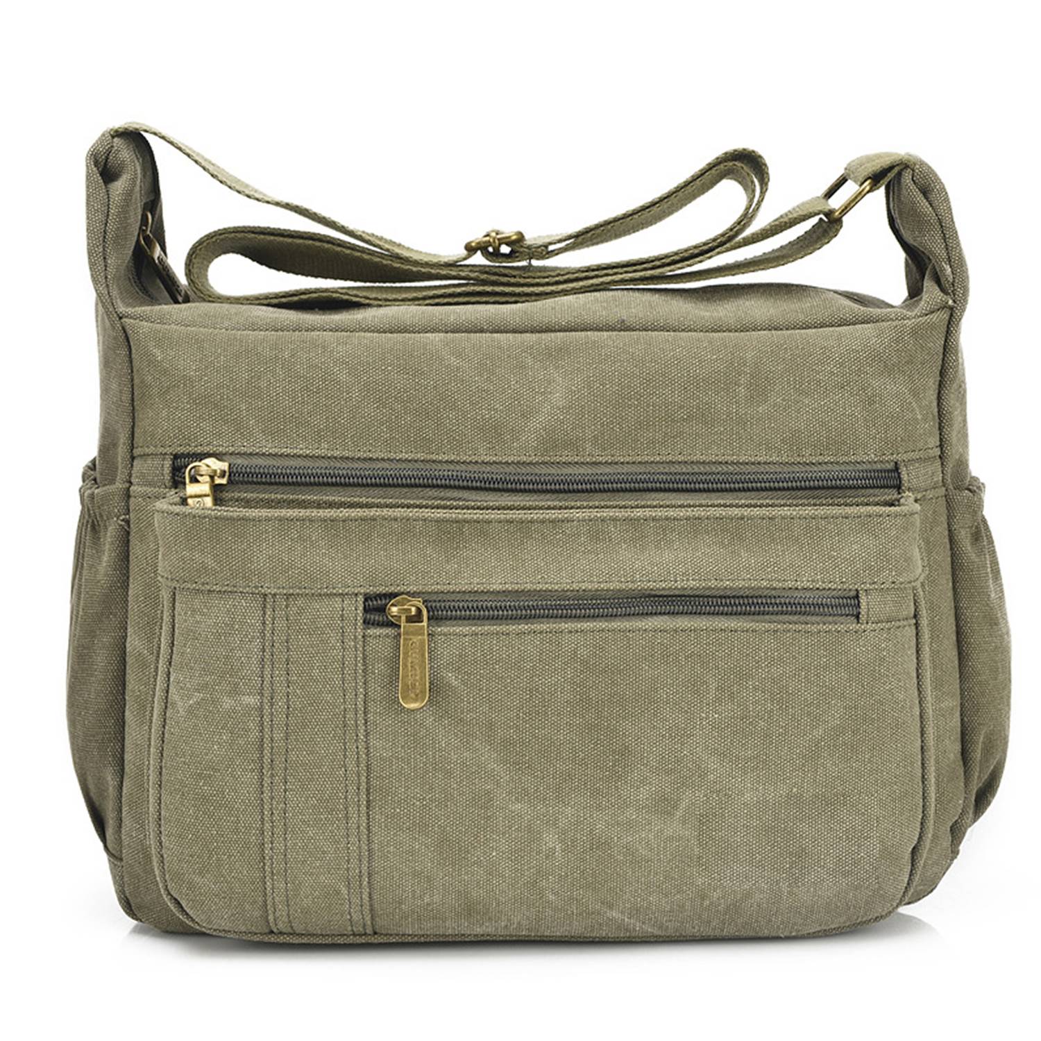 Light Weight Canvas Messenger CrossBody Bag for Women 6