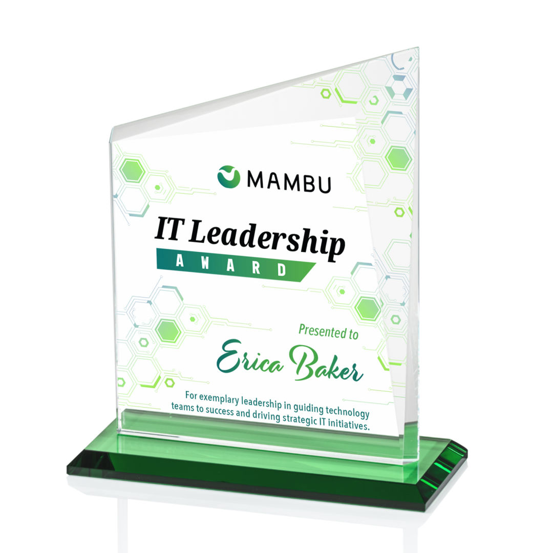 Bellamy VividPrint™ Award - Green 5