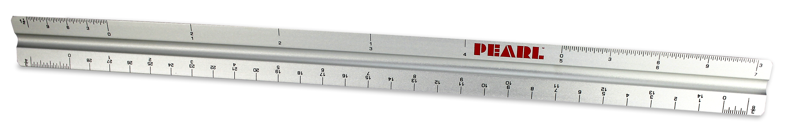 12" Architect Solid Scale - Aluminum 32