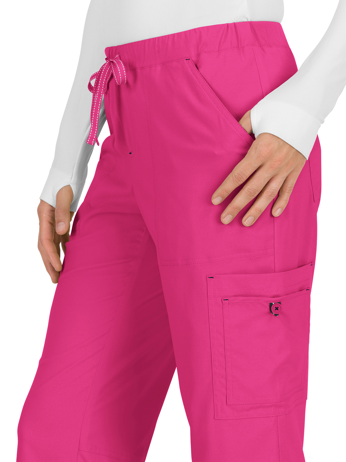 koi - Basics - Women's Eight-Pocket Stretch Cargo Holly Pant 78