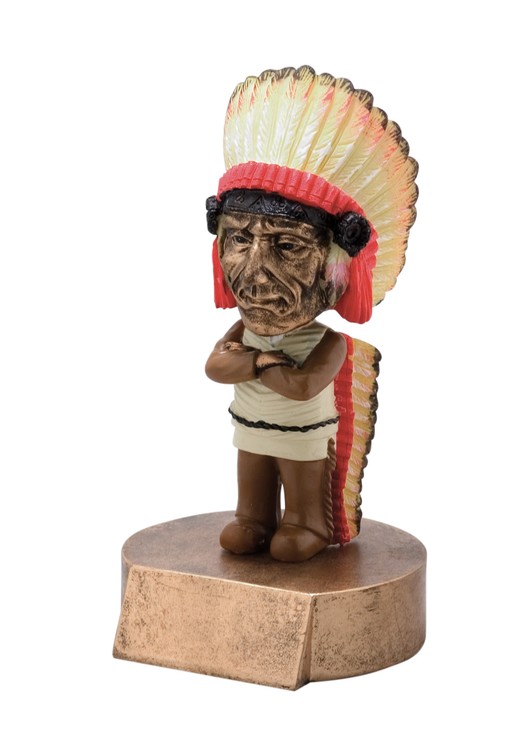 Indian Mascot Bobble Head Figure 1