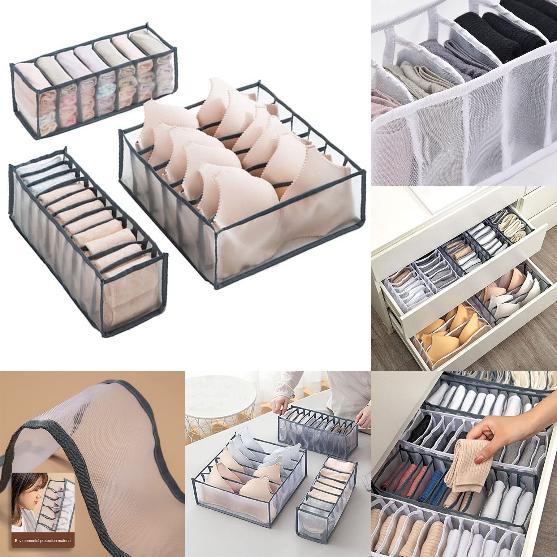 Foldable Drawer Organizer 2