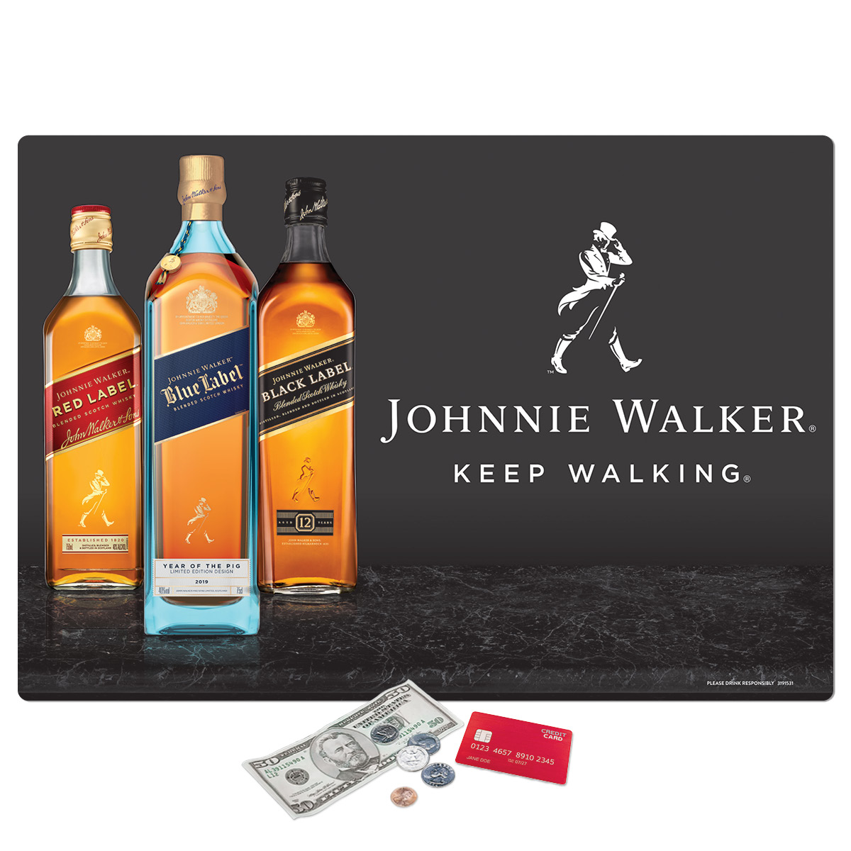 Origin'L Fabric Heavy Duty Fabric Counter Mat-20"x28"x1/4"