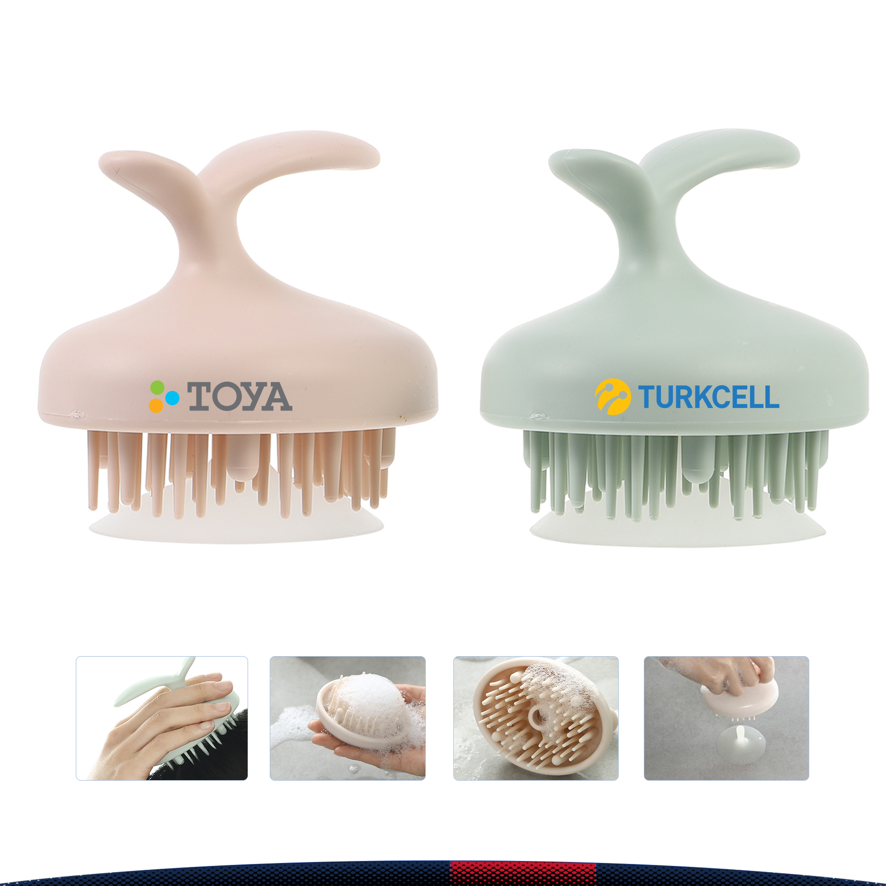 Leafo Scalp Massager Brush 1