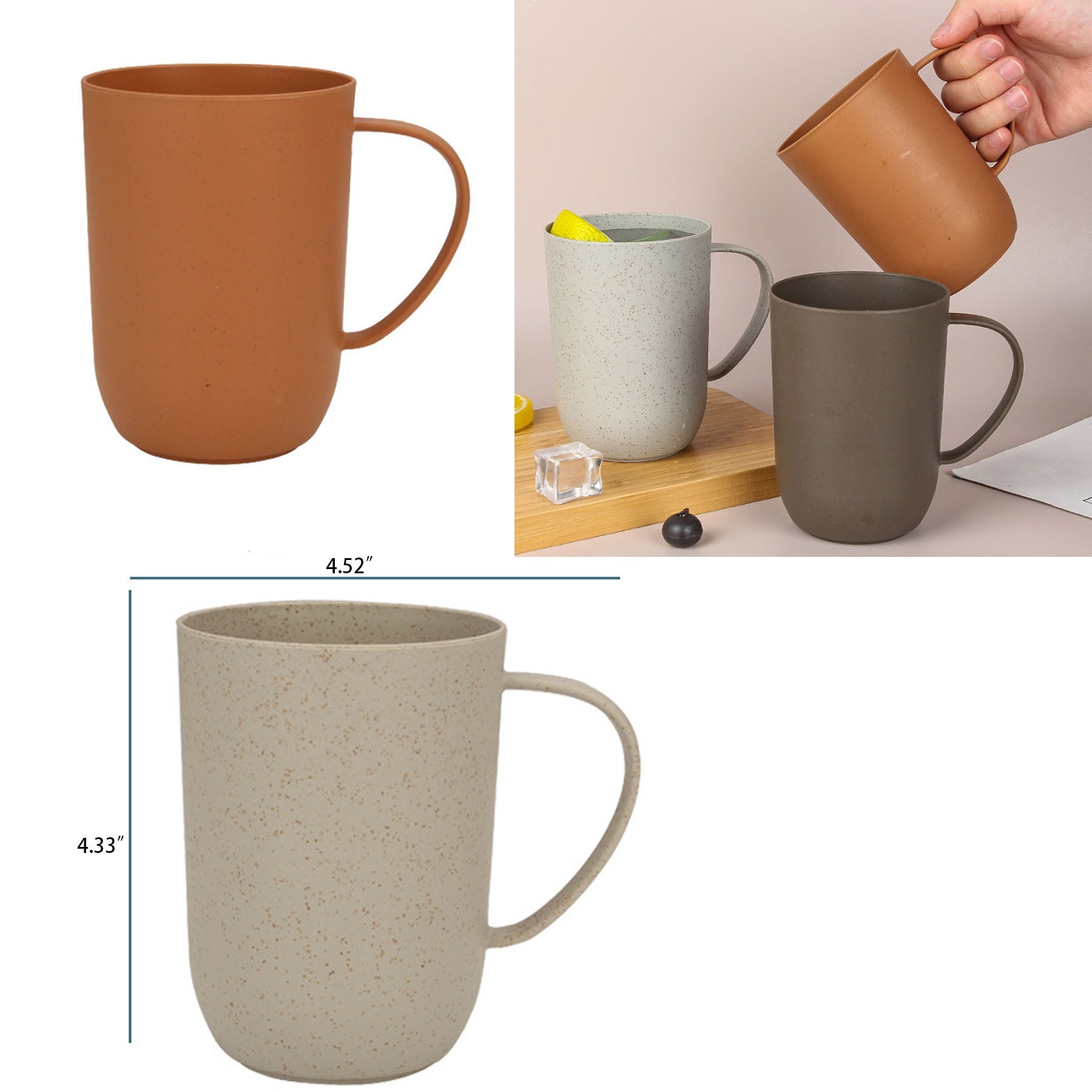 Wheat Straw Coffee Mug 2
