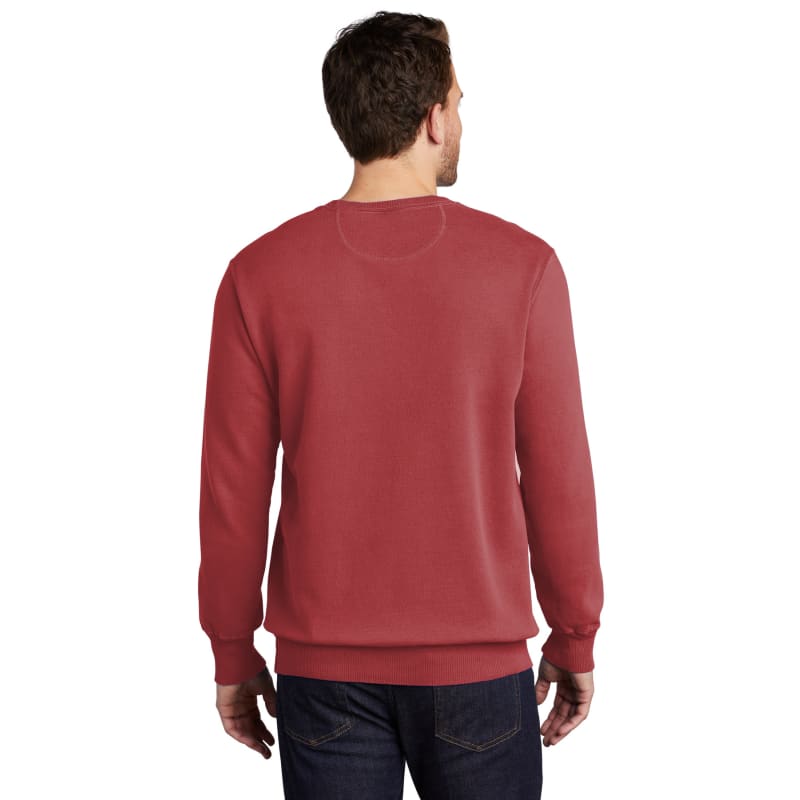 Port & Company Beach Wash Garment-Dyed Crewneck Sweatshirt, custom hoodie or sweatshirt with logo imprint 70