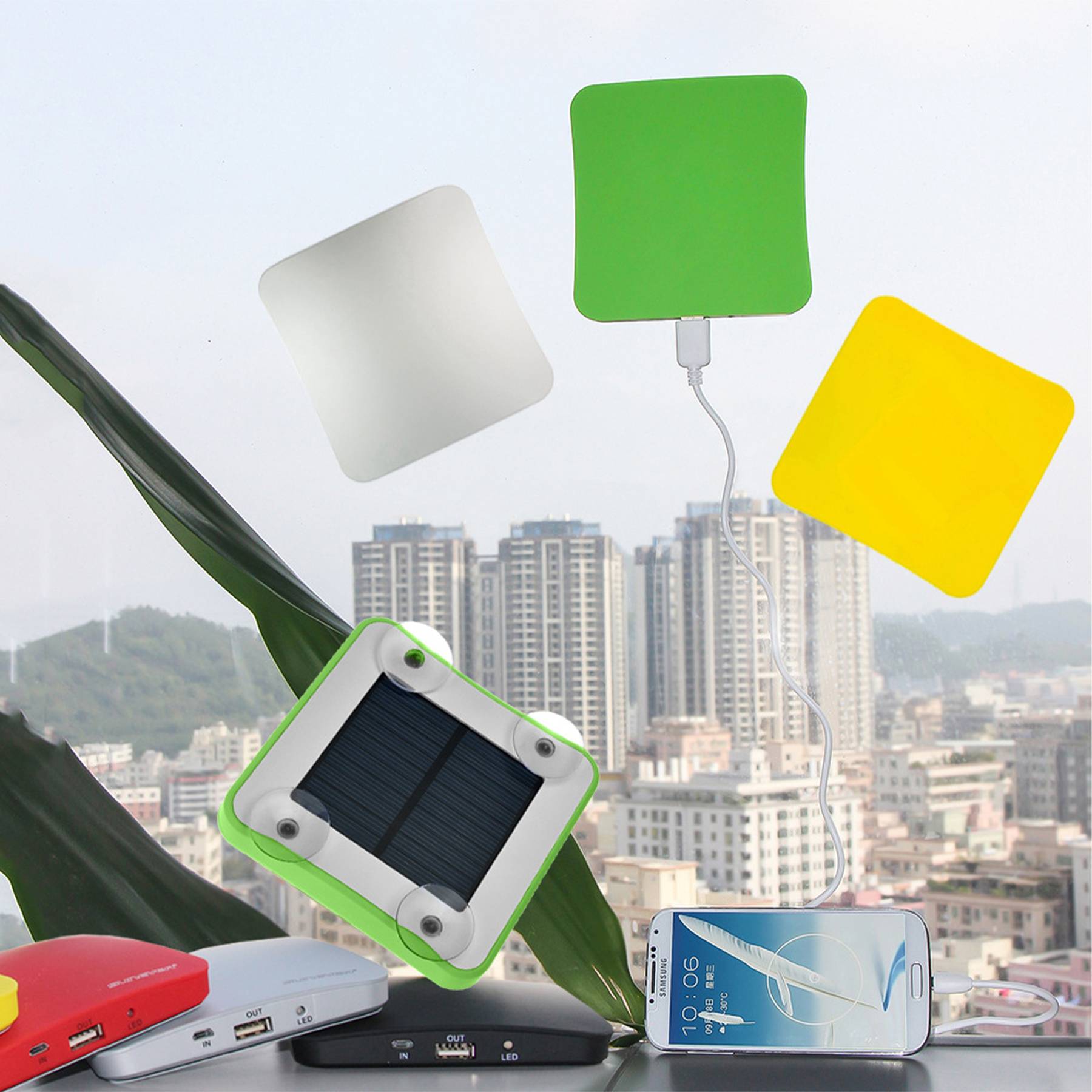 Window solar charger Power Bank 8