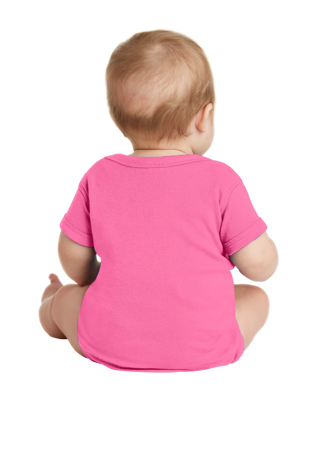 Rabbit Skins Infant Short Sleeve Baby Rib Bodysuit. RS4400 88