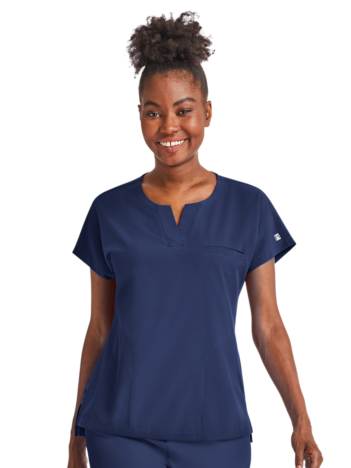 Maevn - Matrix Impulse - Women's Three-Pocket Notched Neck Dolman Top 3