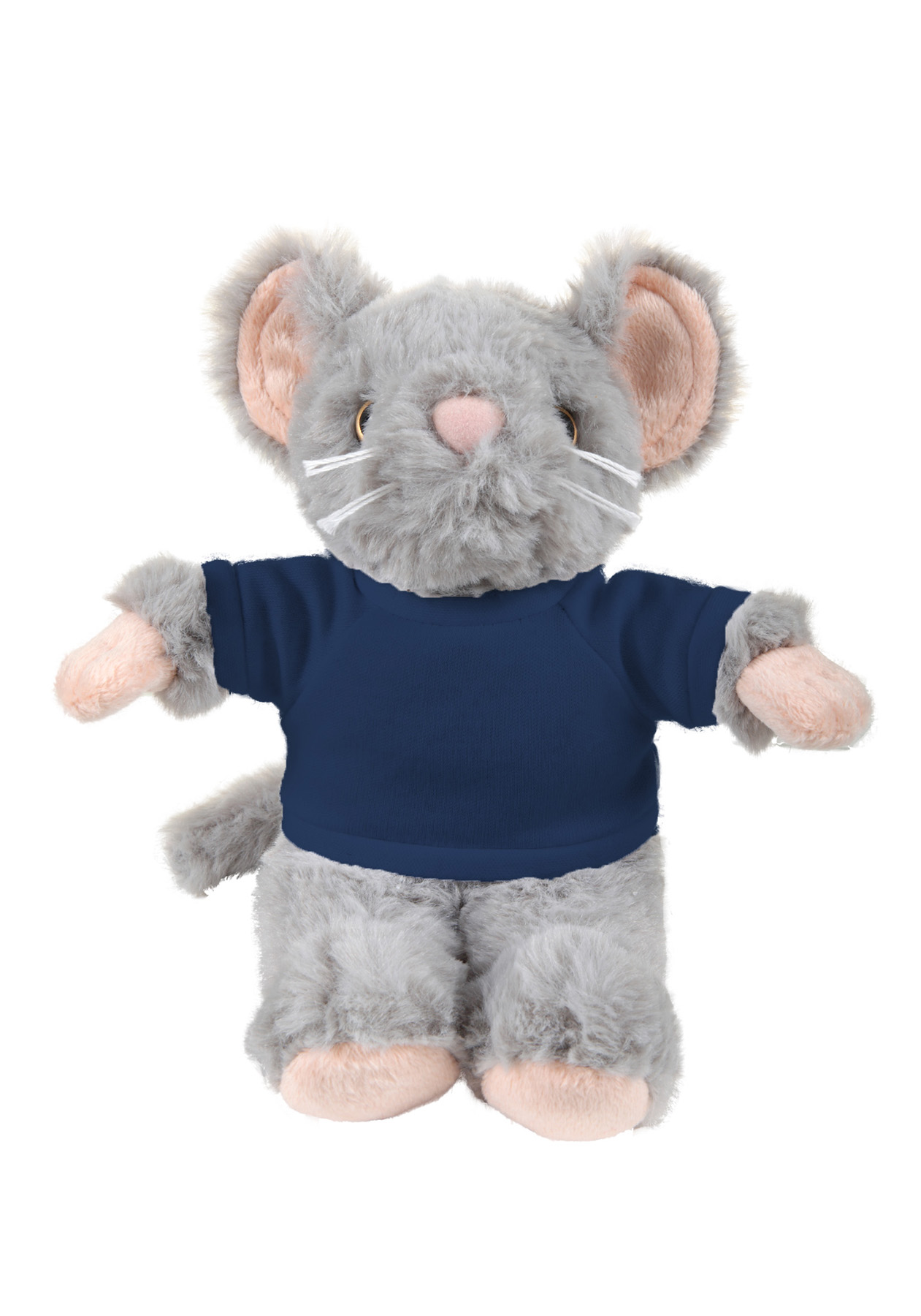 soft plush Mouse with t-shirt 19