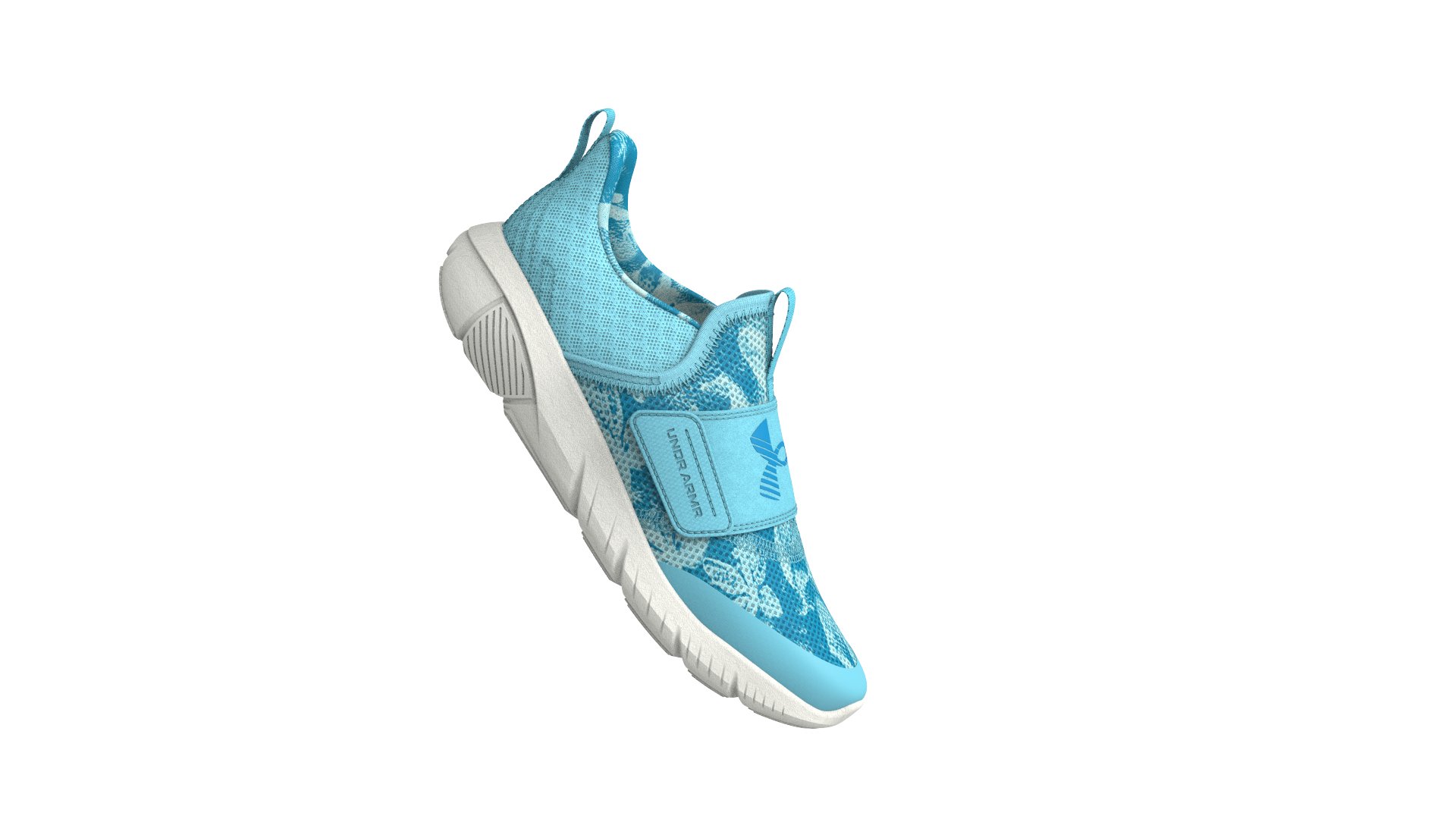 UA Flash Printed Girls' Pre-School Running Shoes 3