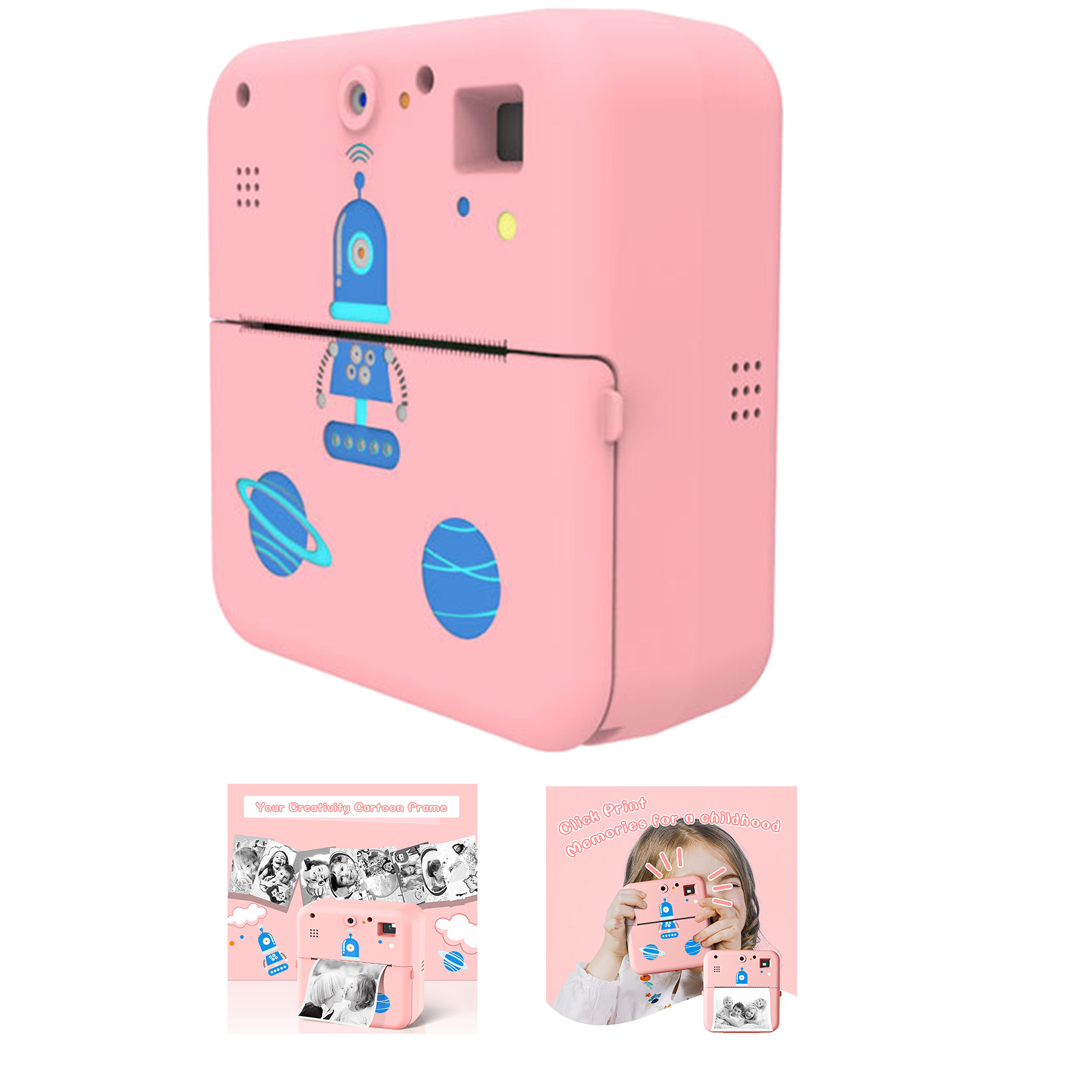 Instant Print Camera for Kids 2