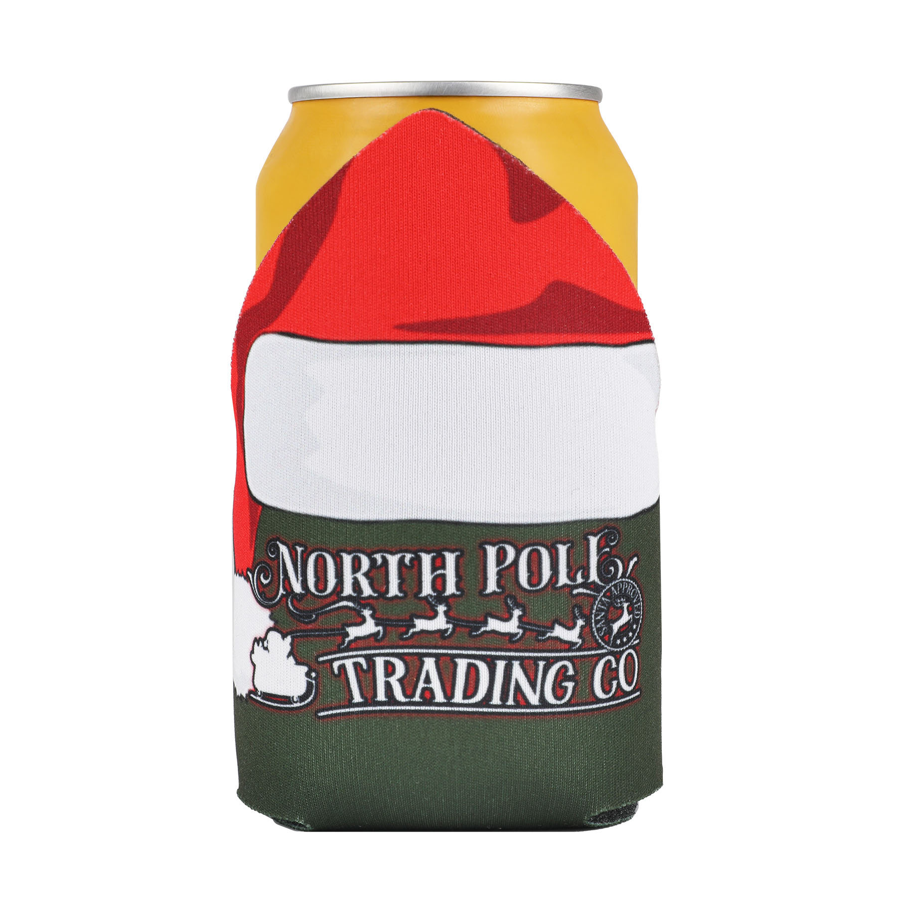 American Made Triangle Top Can Cooler, custom koozie with logo imprint 4