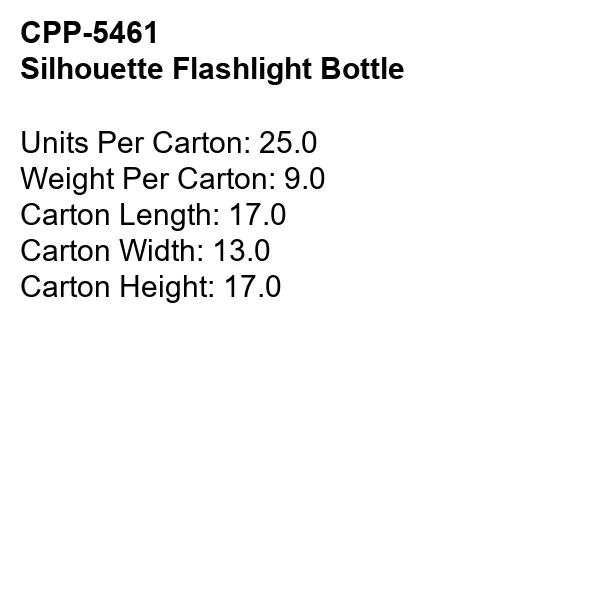 SILHOUETTE FLASHLIGHT BOTTLE 3