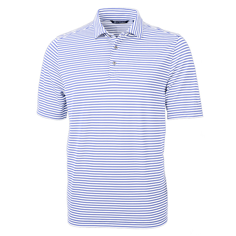Cutter & Buck Virtue Eco Pique Stripe Recycled Men's Polo 4