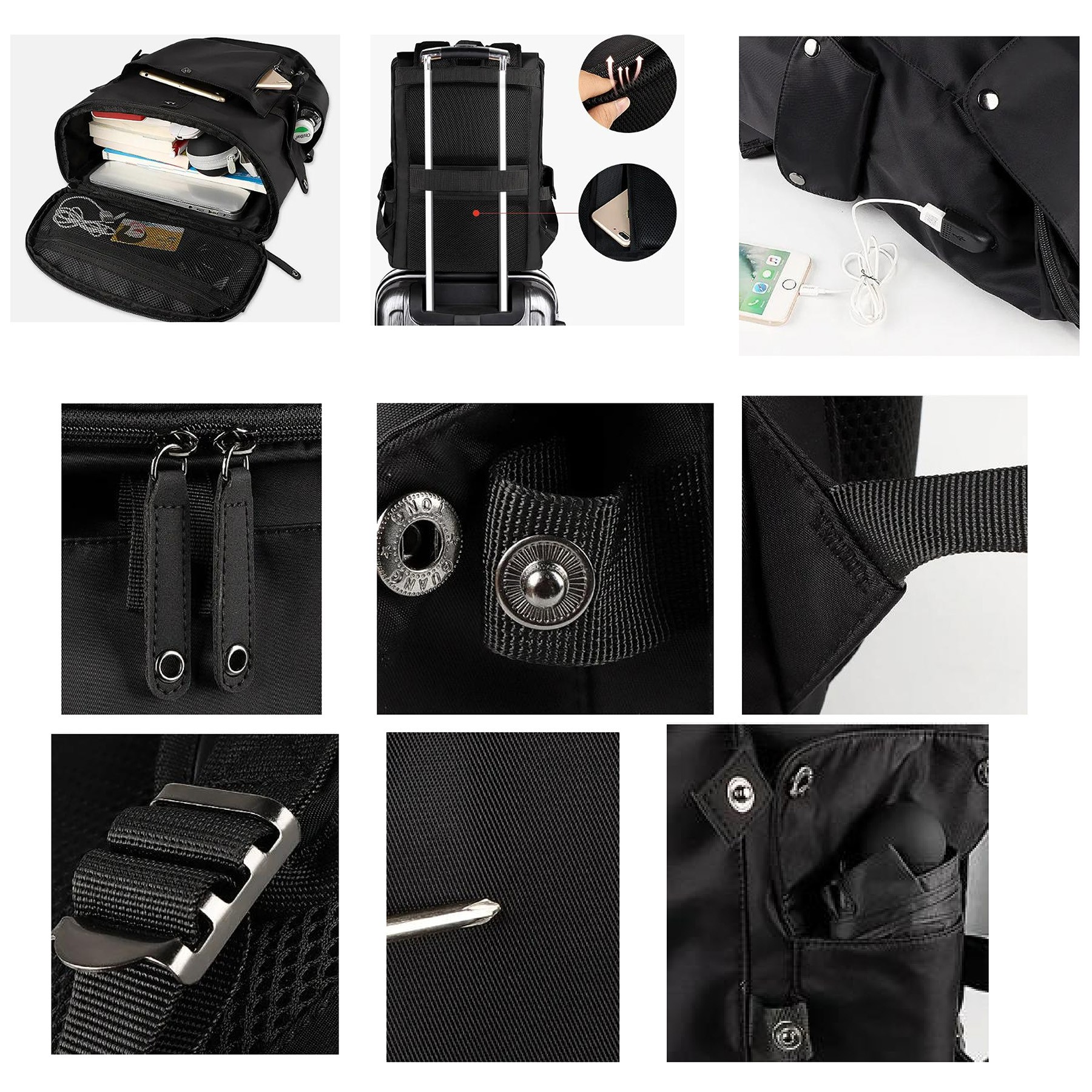 Flip Business Travel Laptop Backpack 2