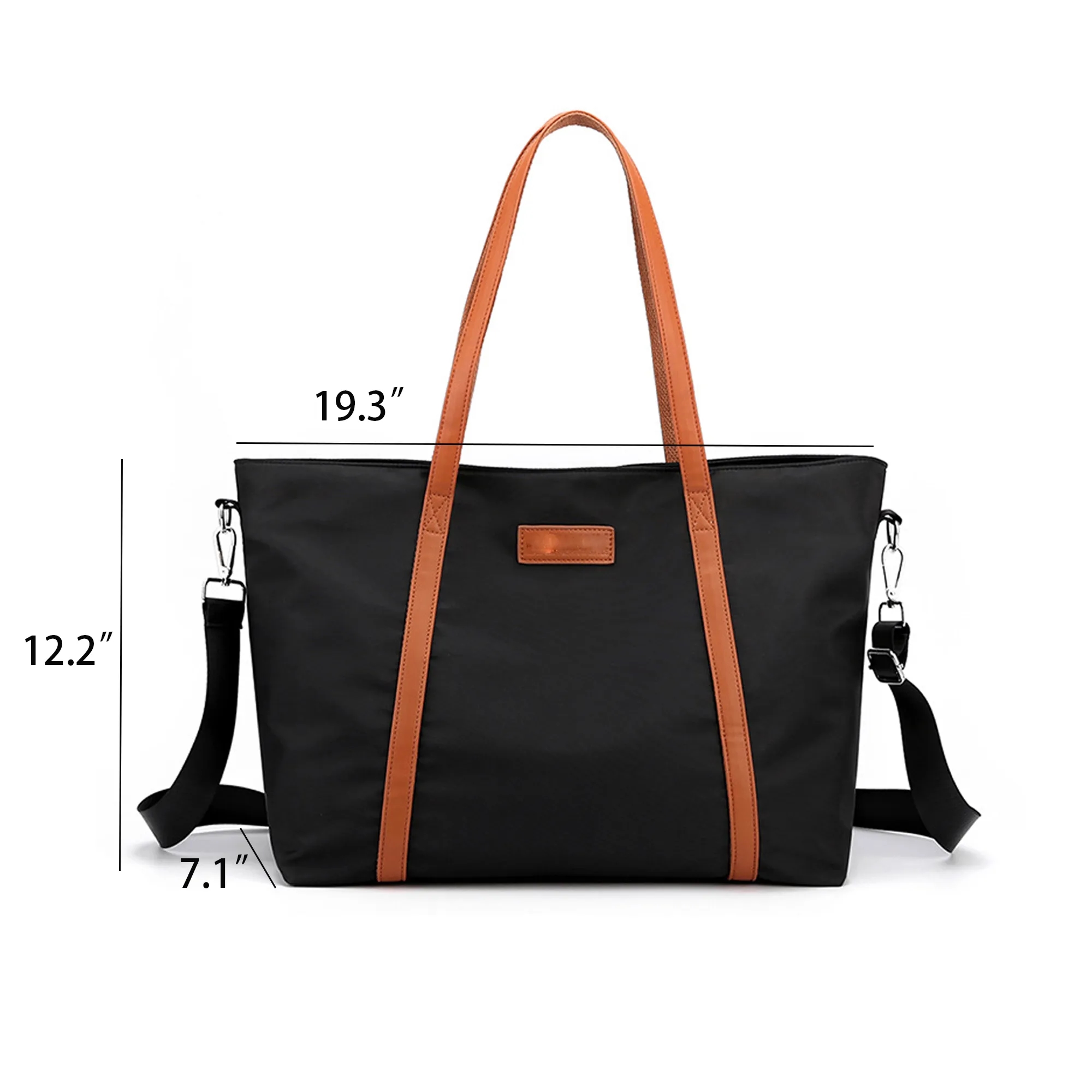 Women's Compartmentalized Laptop Shoulder Bag 3