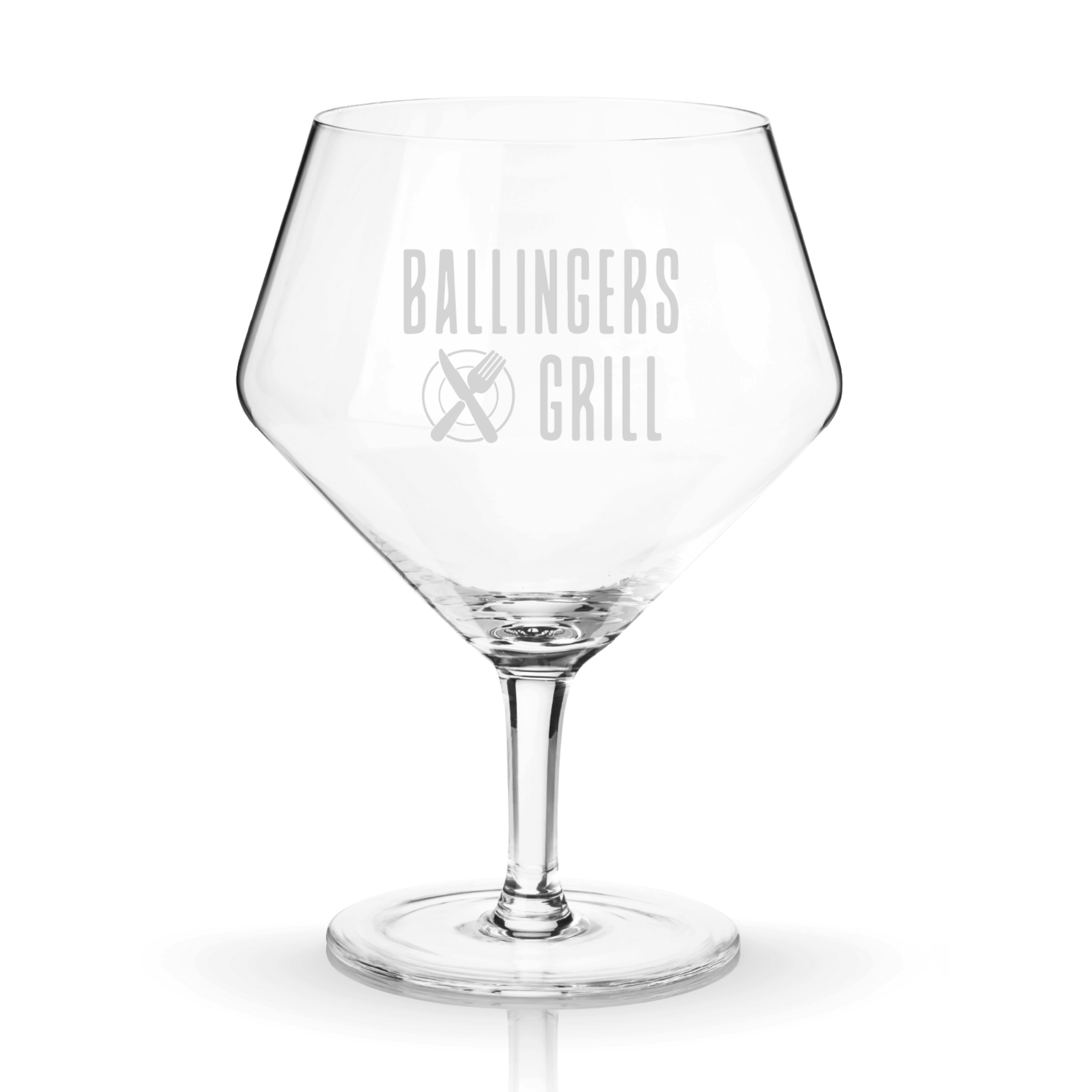 Viski® Angled Crystal Gin & Tonic Glass