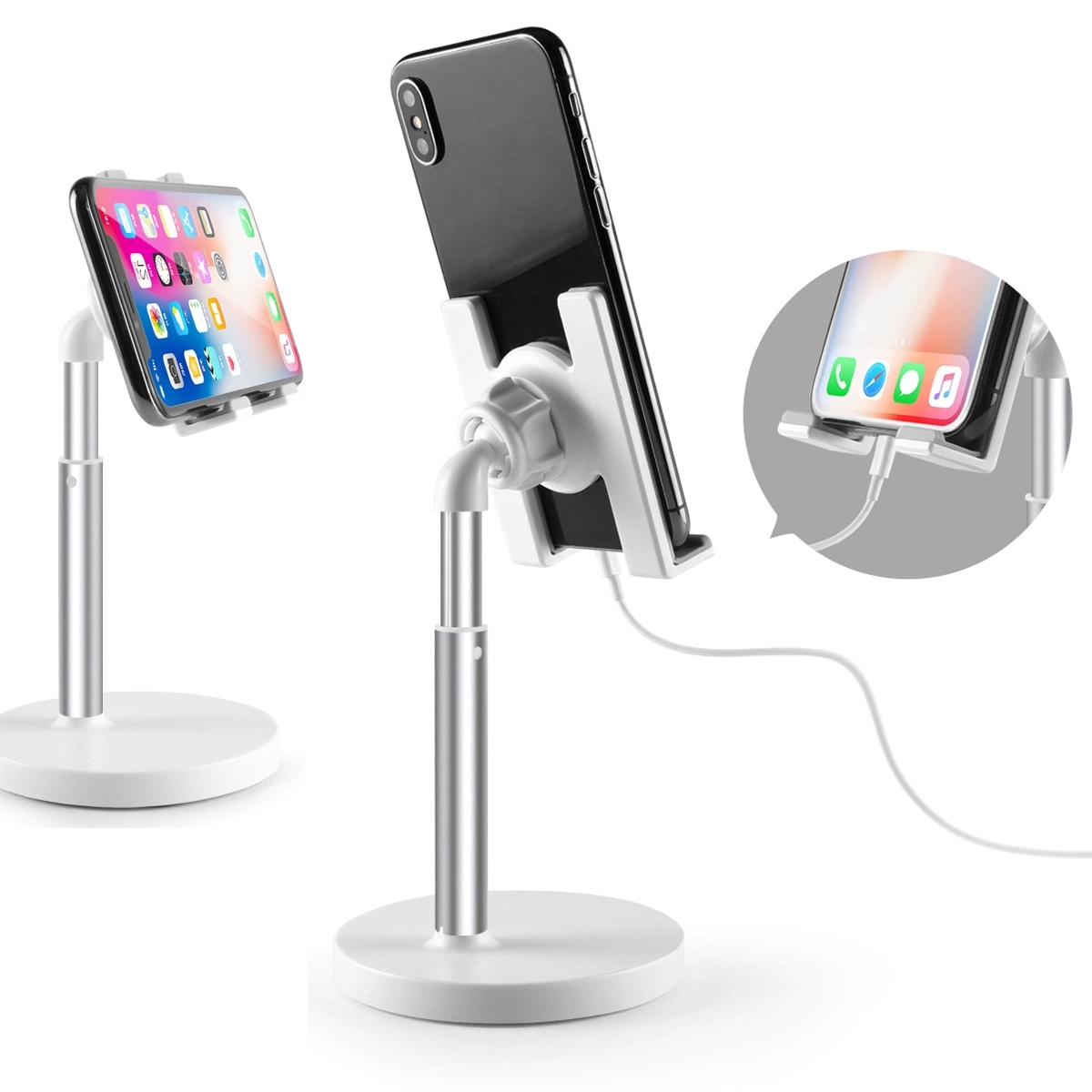 Adjustable Desk Phone Stand 4