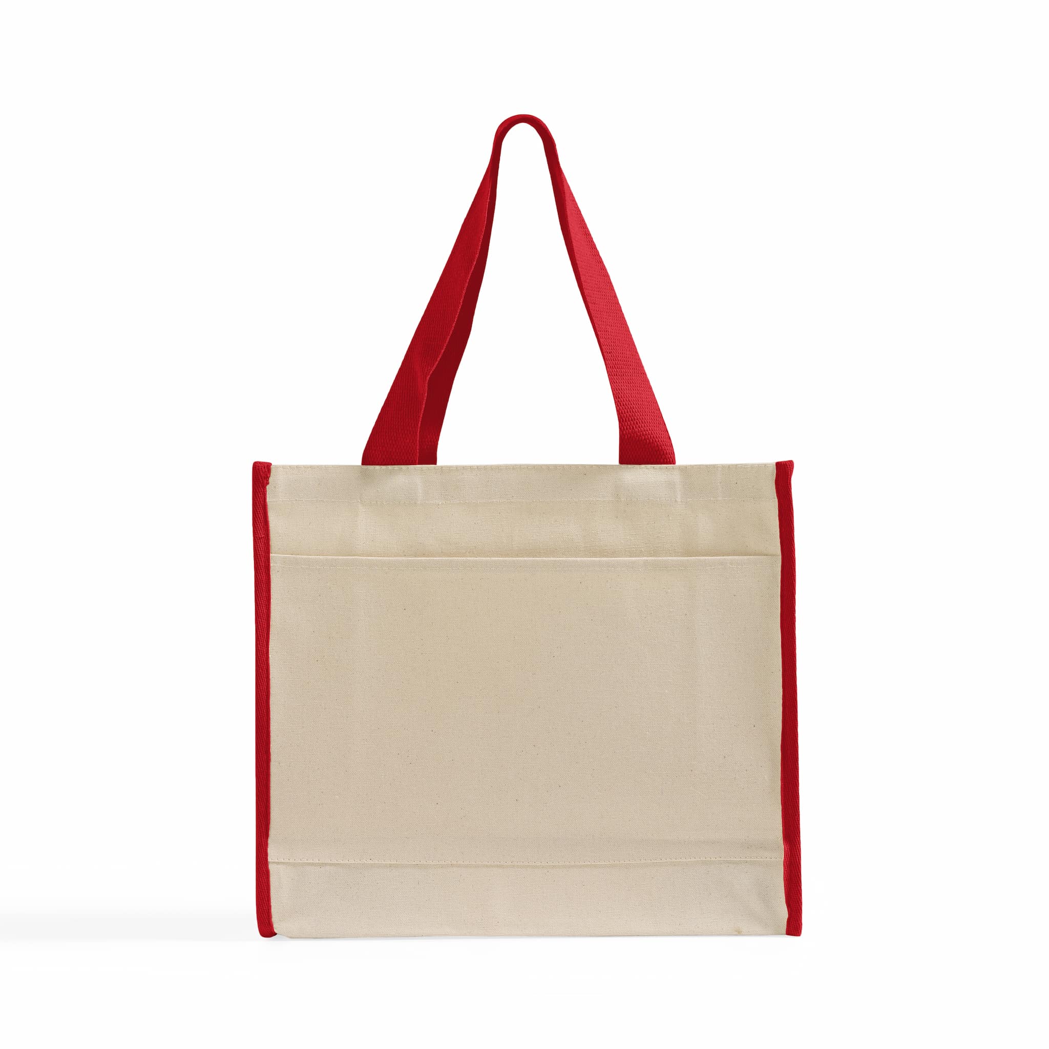 Color-Trim Canvas Tote Bag, custom tote bag with logo imprint 13