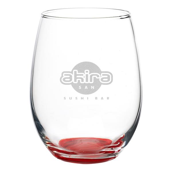 Liquid Lunch 15 oz Stemless Wine Glasses 16