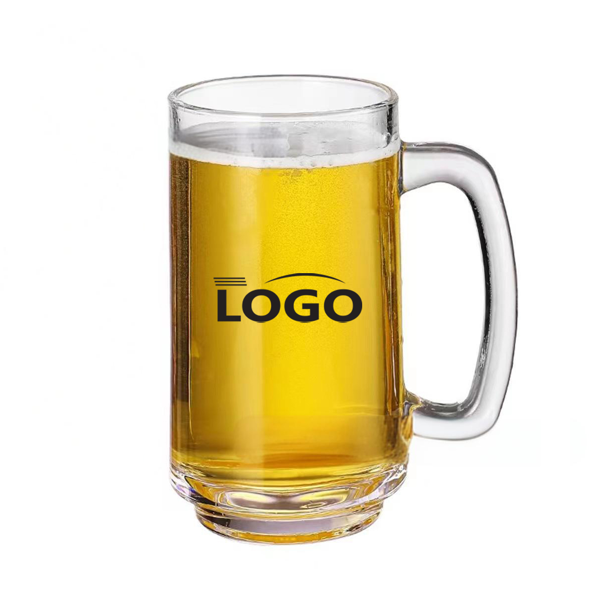 13oz Traditional Glass Beer Stein 2