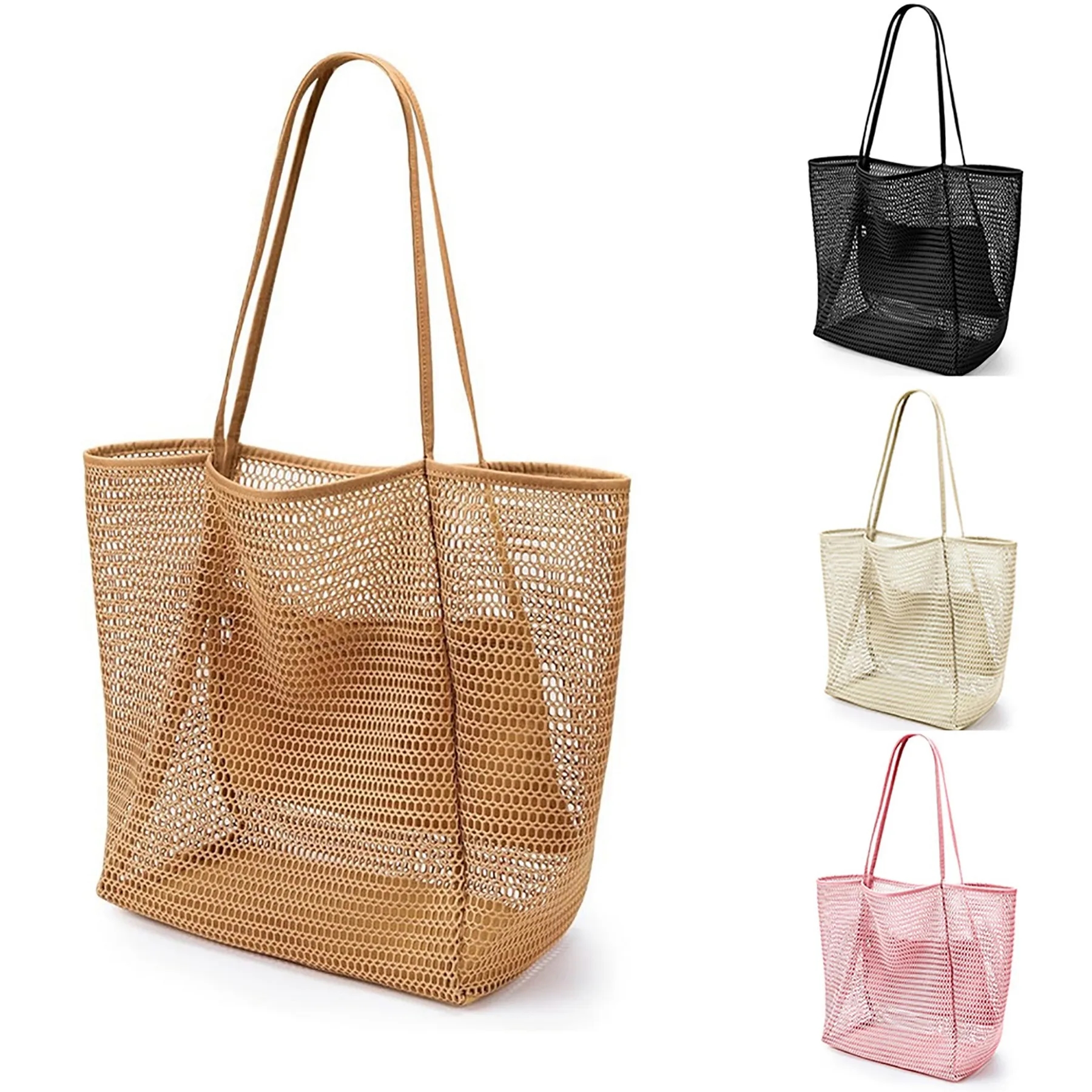 Mesh Beach Bag/Womens Shoulder Handbag 2