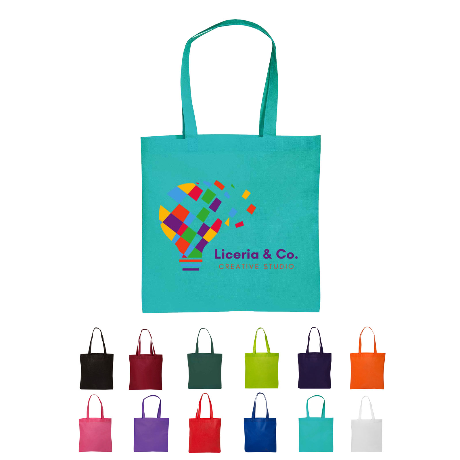 Full Color Non Woven Value Tote 4