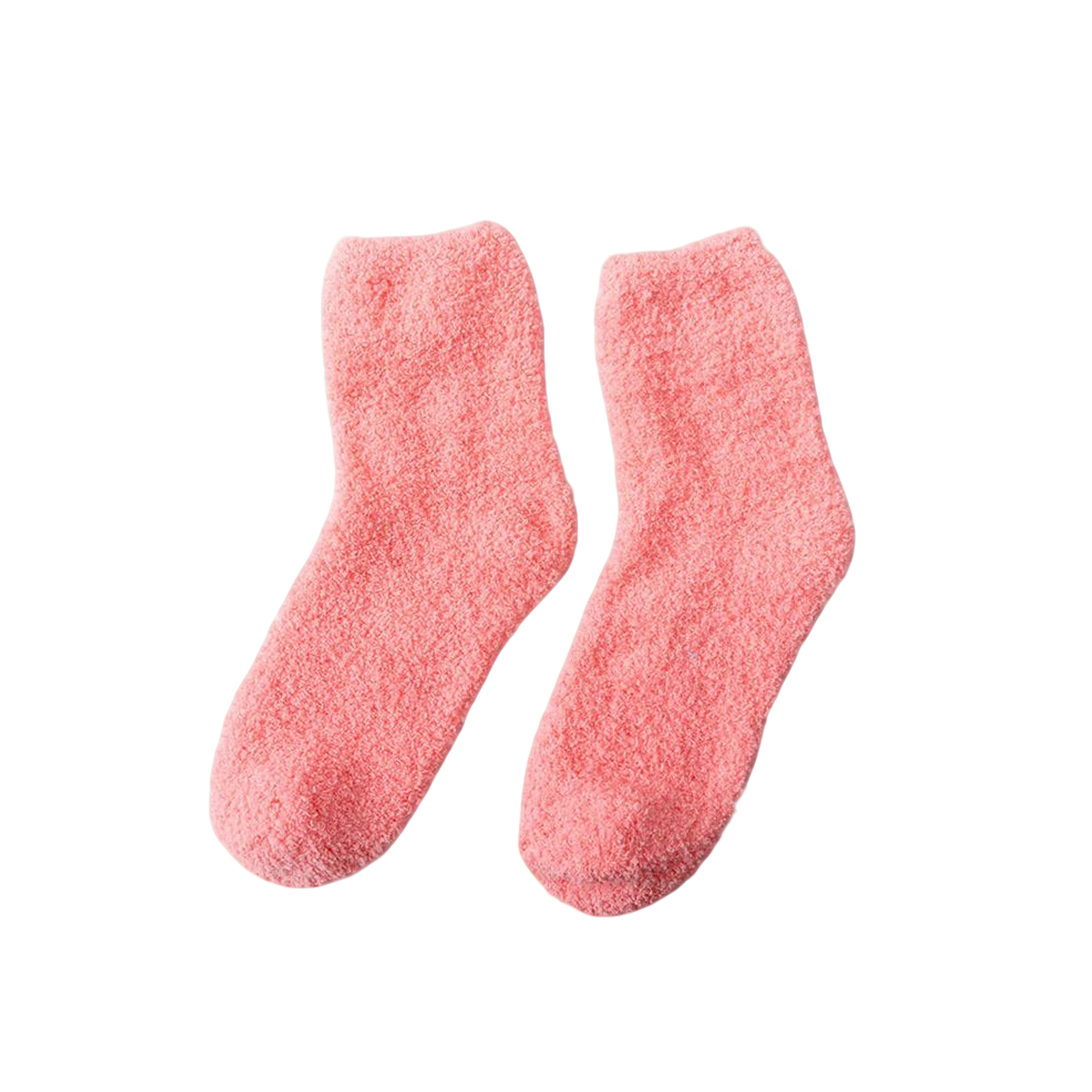 Polyester Fuzzy Sock Elastic Warm Design 10