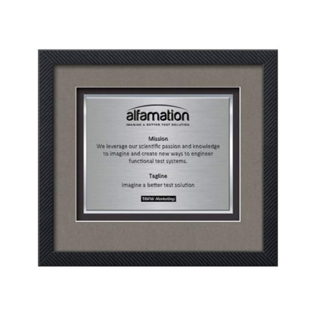 Primrose Certificate TexEtch - Carbon Fiber