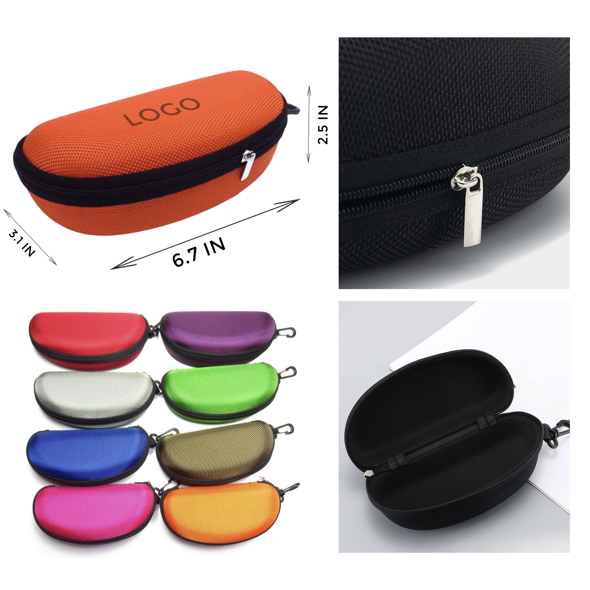MOQ 10 PCS Versatile Eyeglasses Case 2