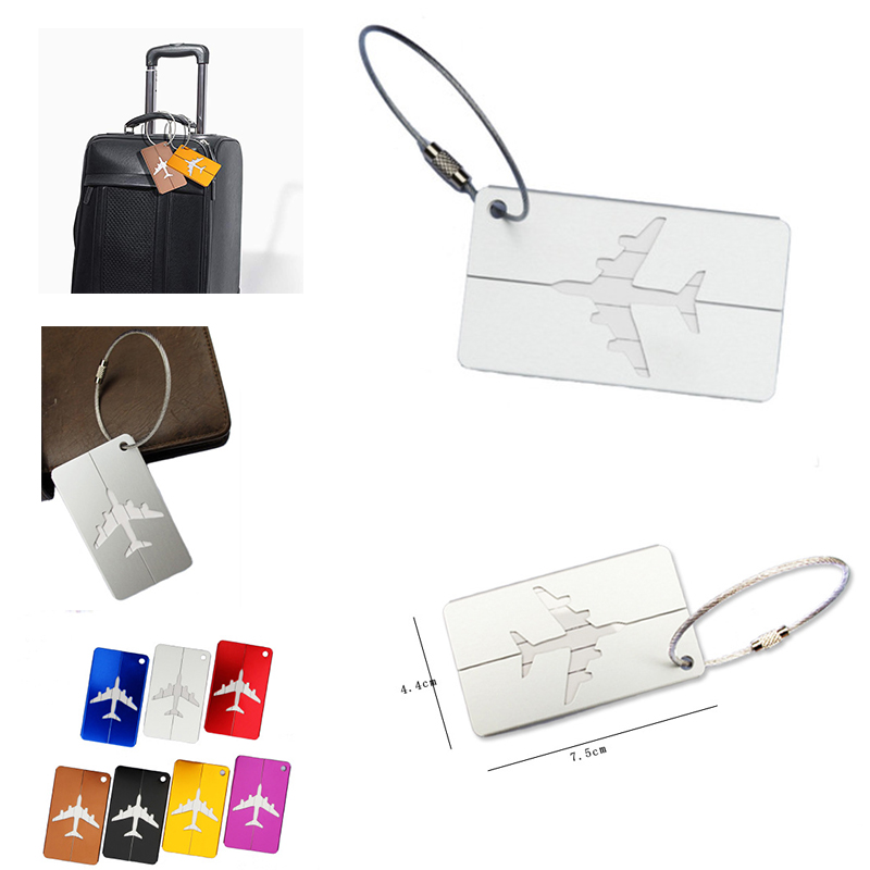 Aluminum Luggage Tag 1