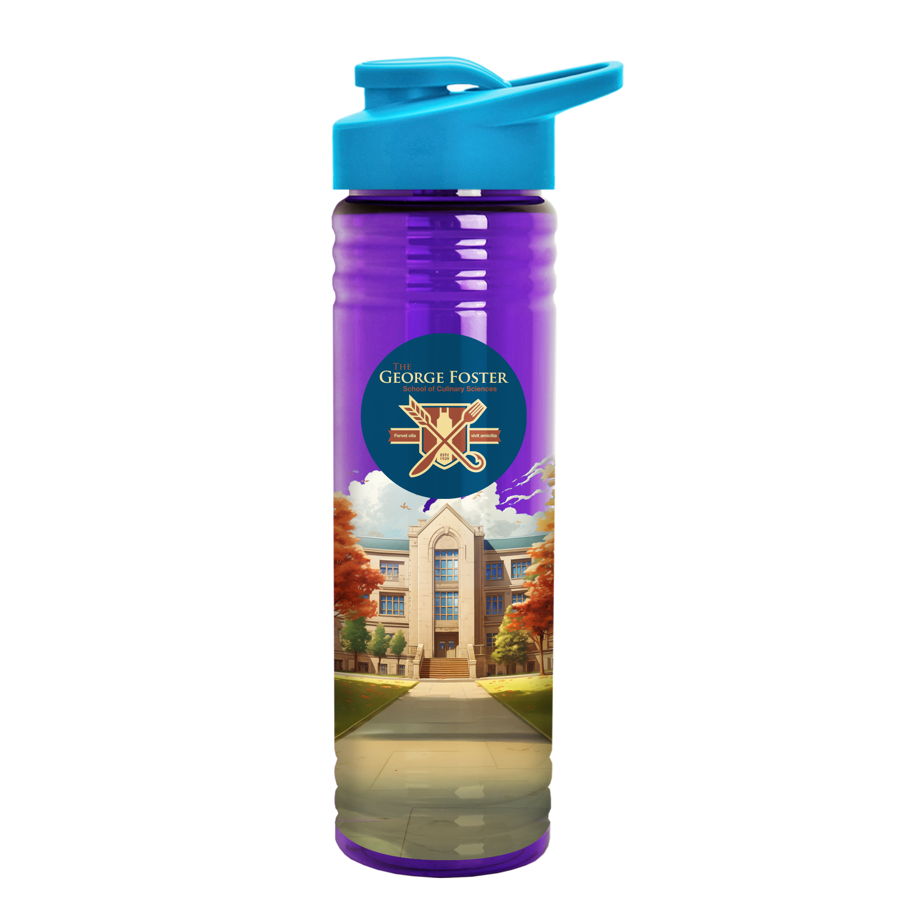 Garyline® Slim Fit Bottle with Drink-Thru Lid - 24 oz. 328