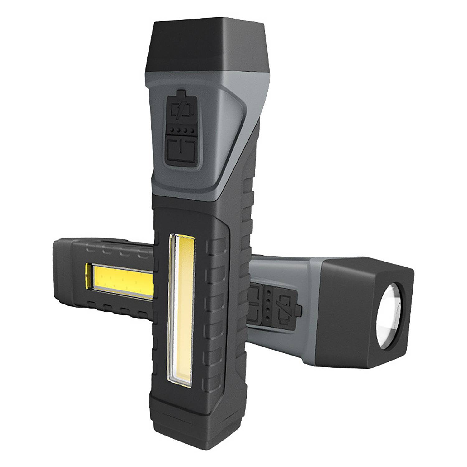 Magnetic Rotating COB Flashlight w/ Strong Beam 7