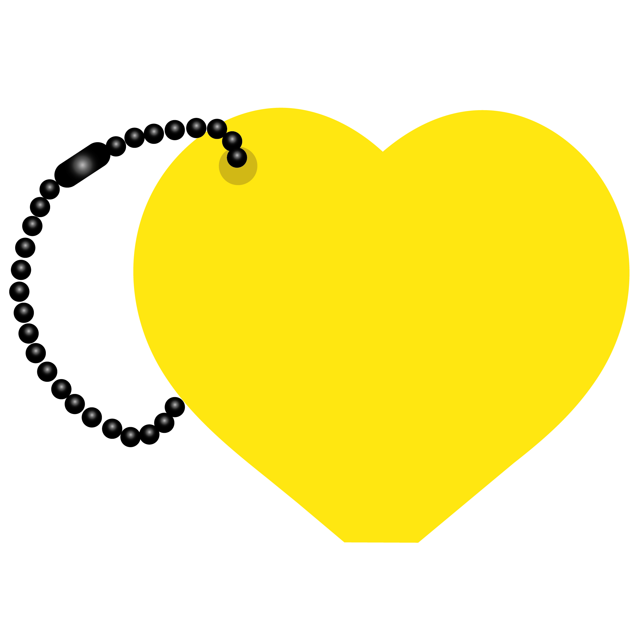 Heart Key Tag 16