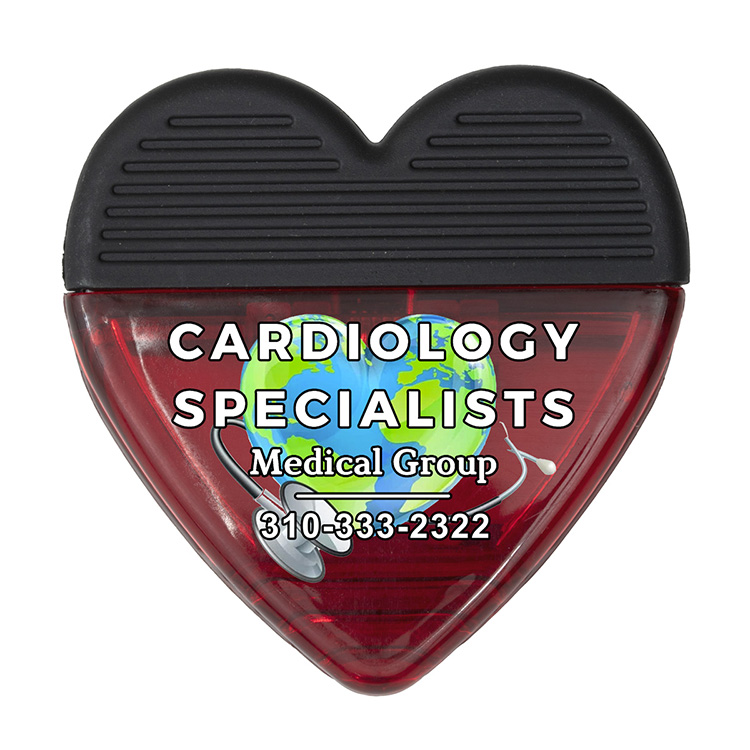 "CORAZON" Heart Shaped Accessory And Memo Clip 8