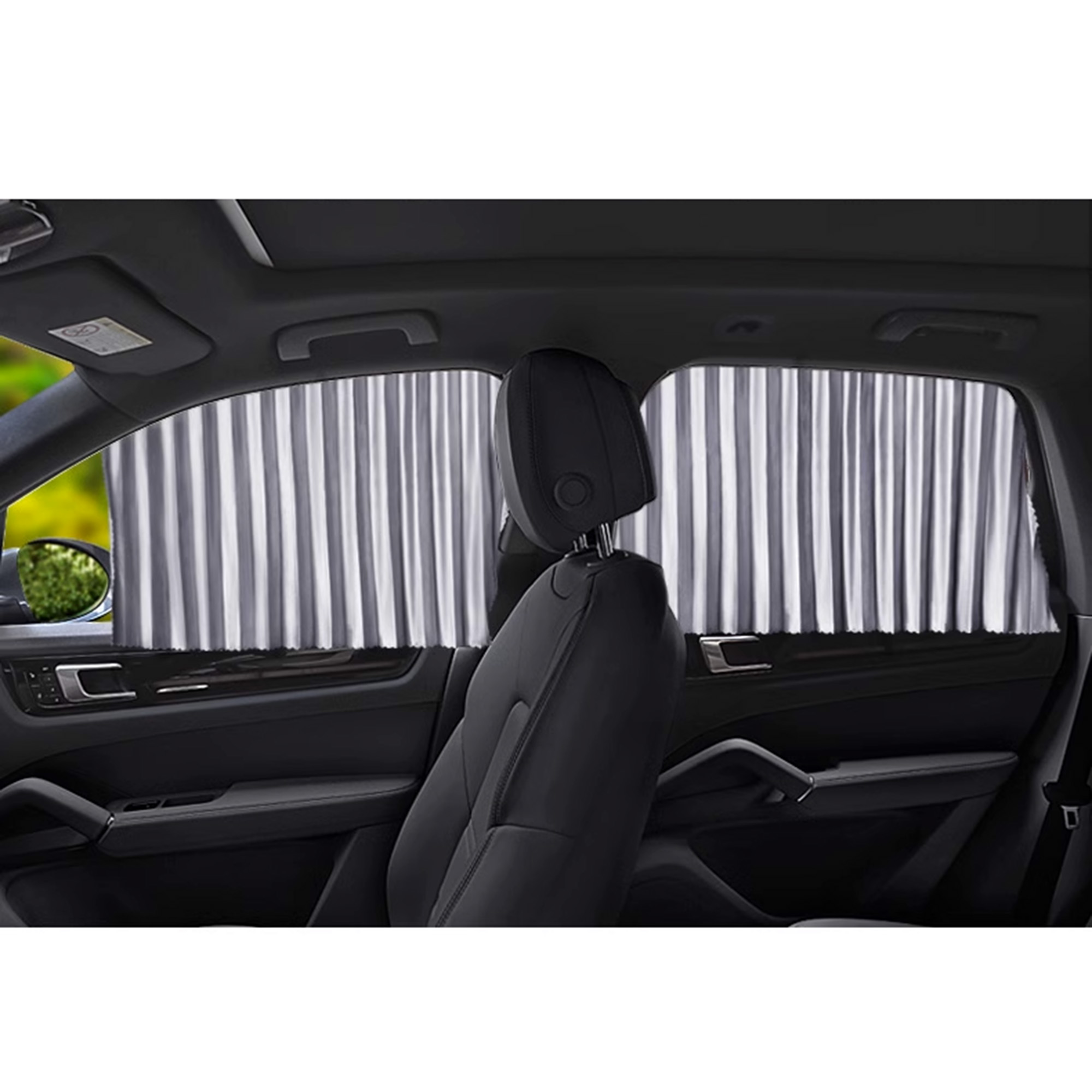 MOQ50 Track-Mounted Sunshade Curtain For Cars 6