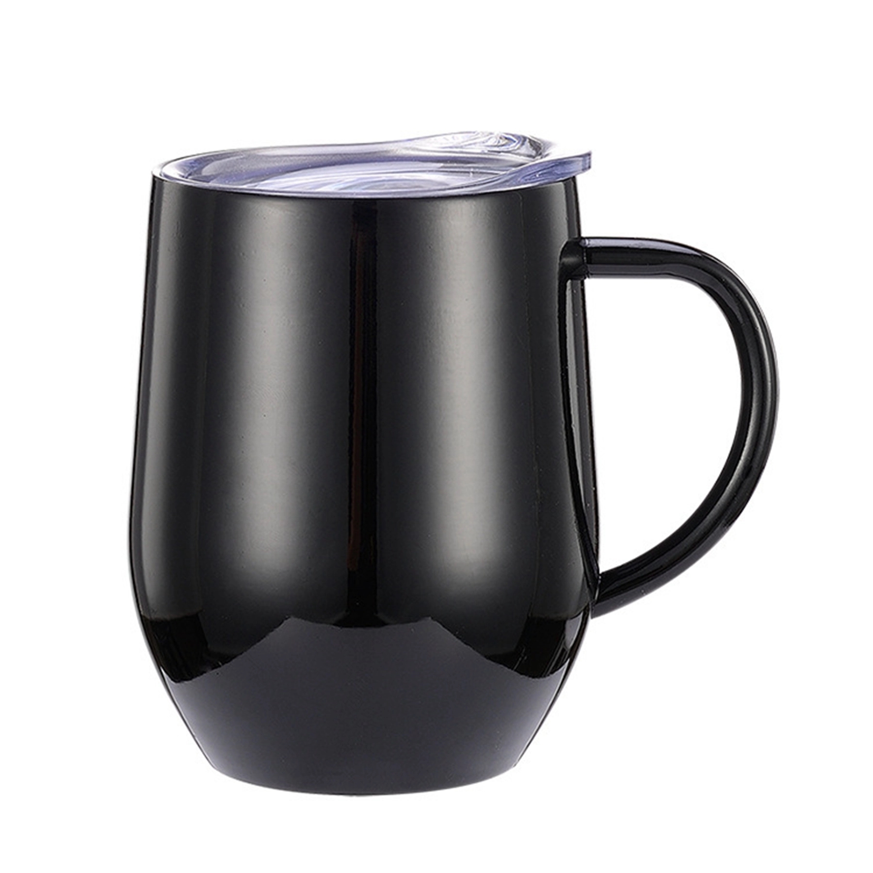 12oz Stainless Steel Mug with Lid and Handle 19