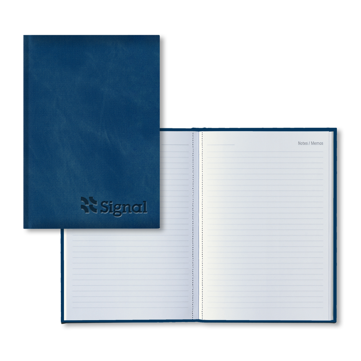 Castelli Lovere Medio Lined White Perf Page Notes & Memos Journal 2