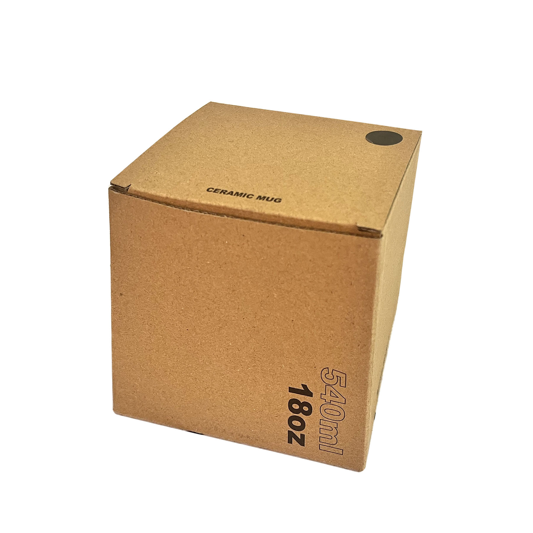 18 oz. Triangle Bottom Recycled Ceramic Coffee Mug w/ Gift Box 13
