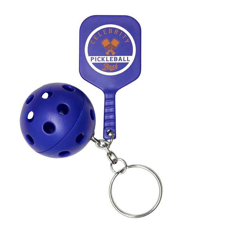 "PICKLE PADDLE" Pickle Ball Keychain 27