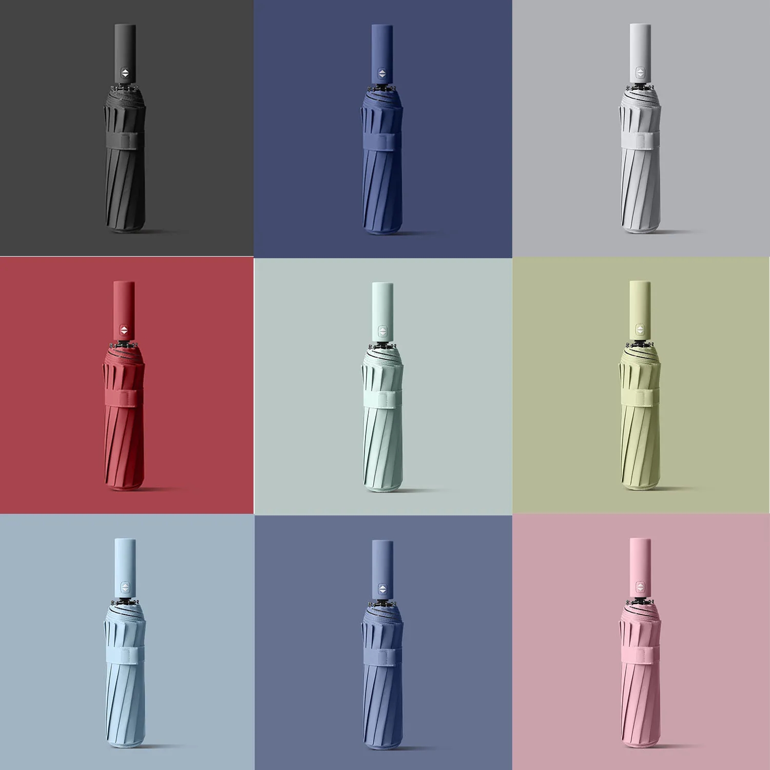 Compact Travel Windproof Automatic Umbrella 3