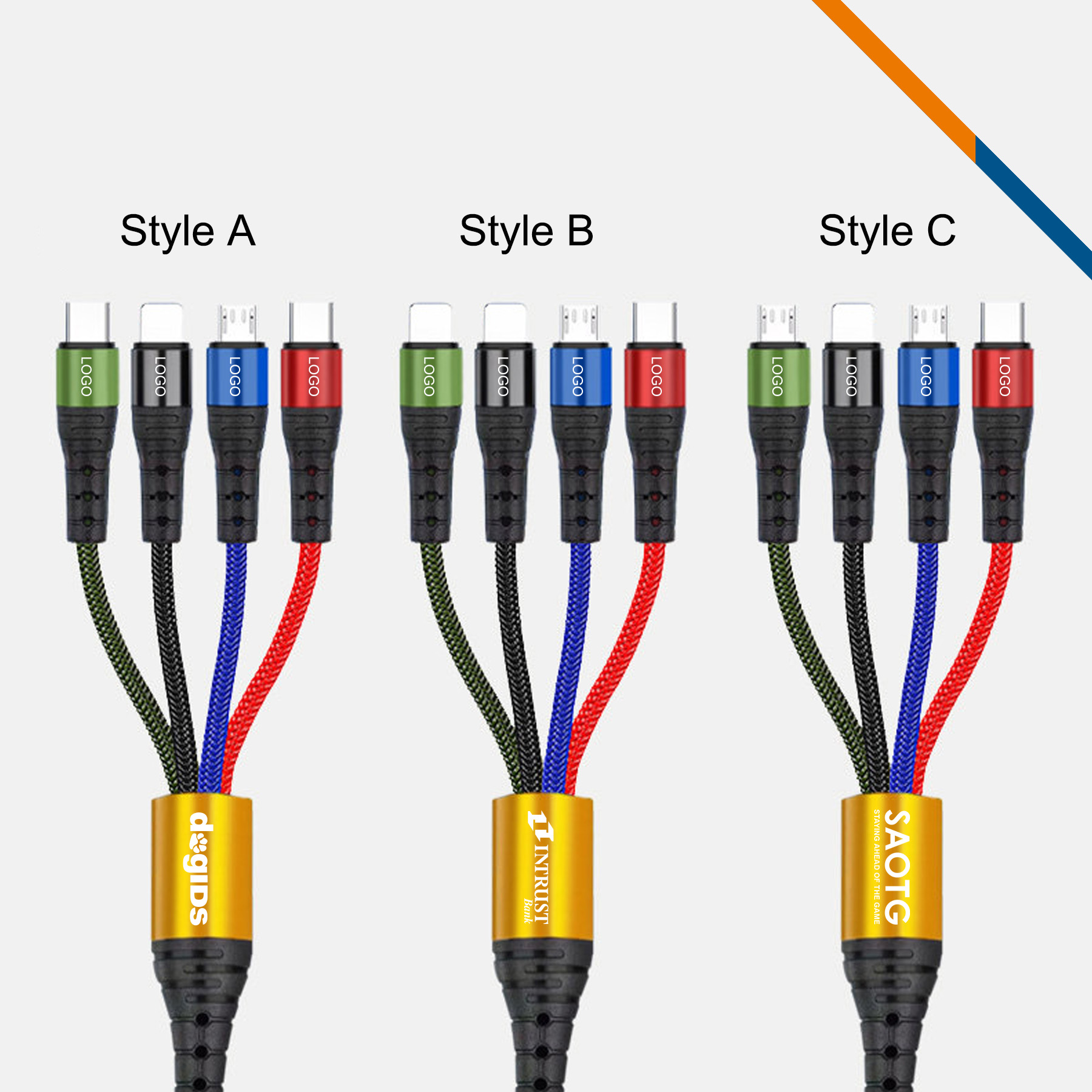 Kacto 4in1 Charging Cable 4