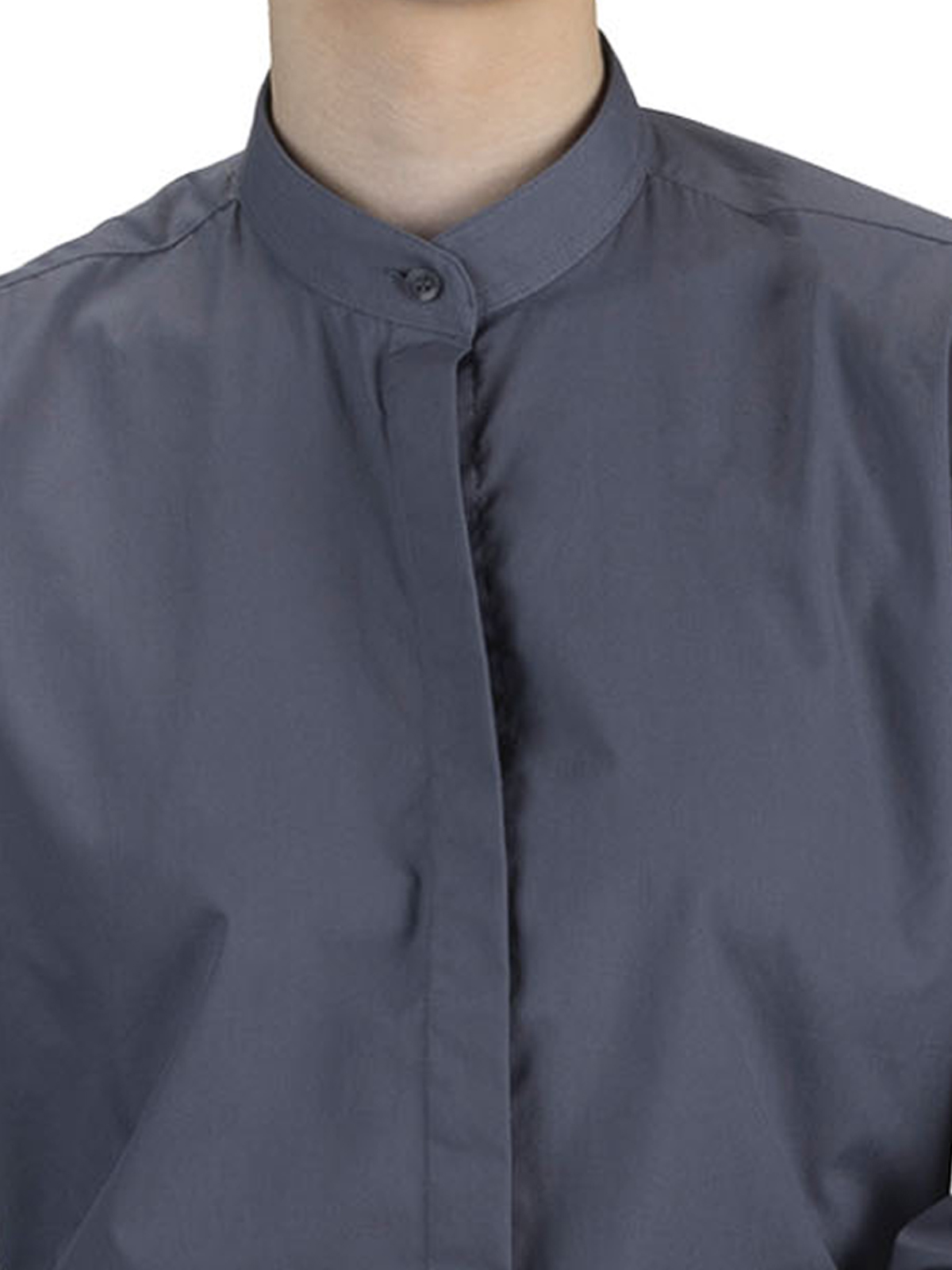 Edwards - Shirts & Blouses - Women's Banded Collar Shirt 1