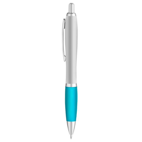 Curvaceous Matte Silver Ballpoint 111